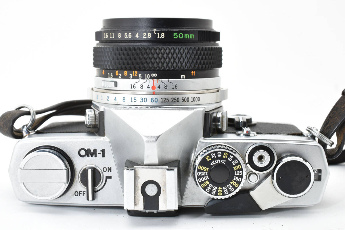 美品/動作品] オリンパス Olympus OM-1 一眼レフ フィルムカメラ w/ F