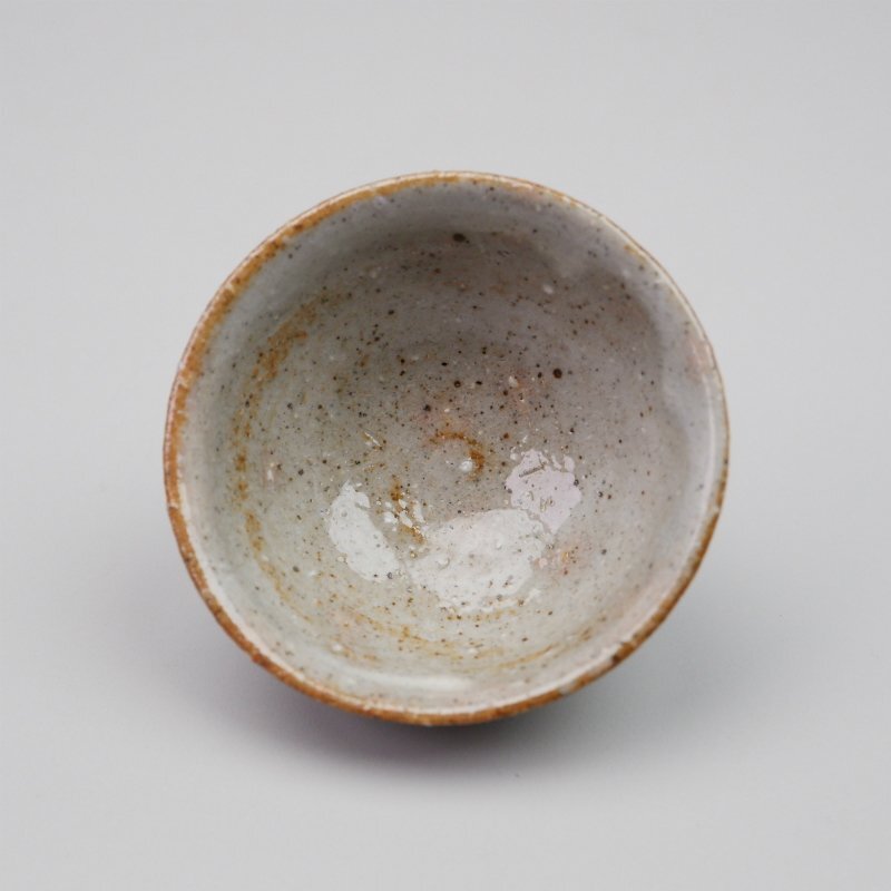 人間国宝 加藤土師萌 】 陶盃 二客 ぐい呑 酒器 共箱