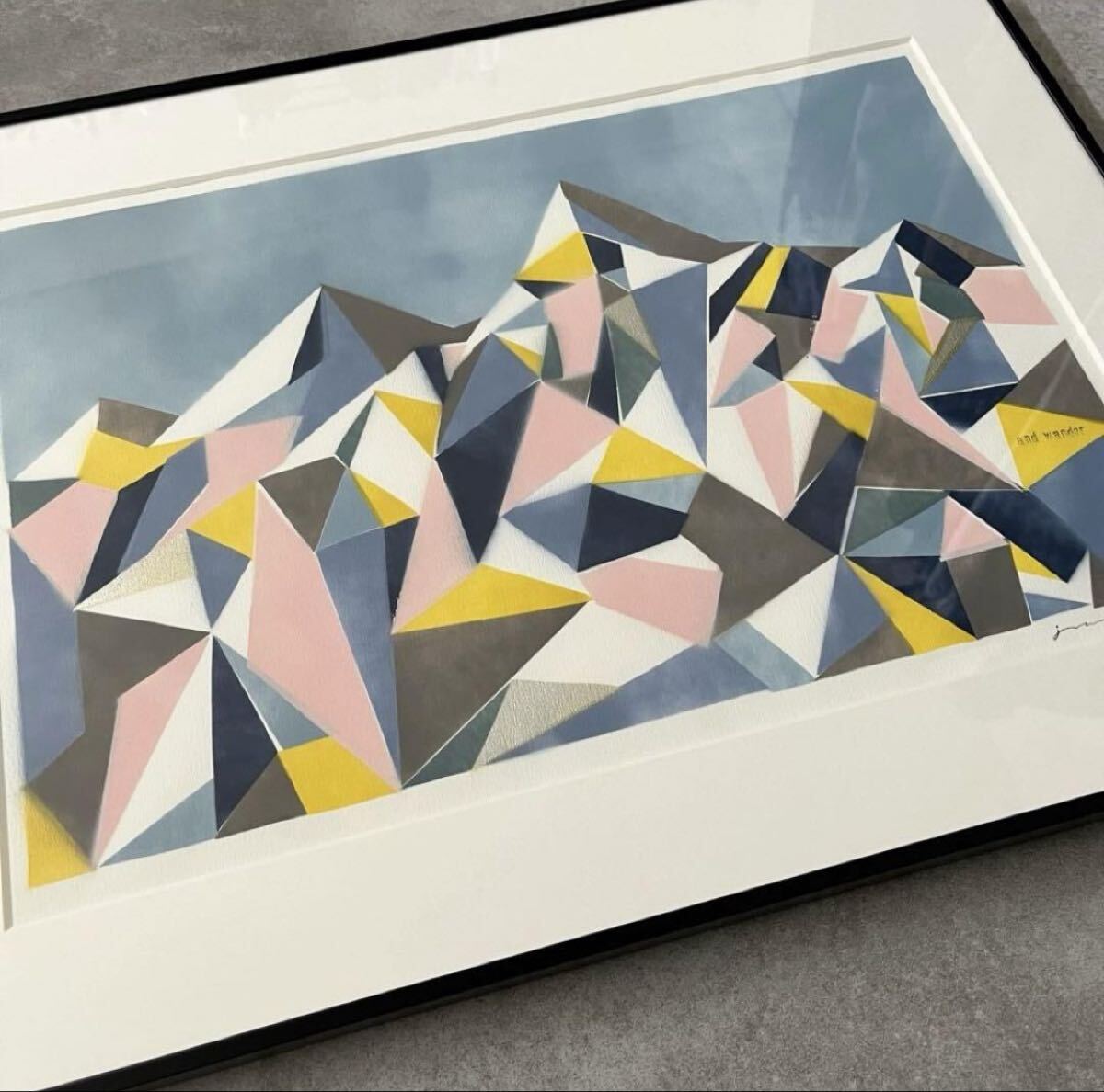 即決 OUTDOOR GALLERY × ジェリー鵜飼 ステンシル 額付｜Yahoo!フリマ