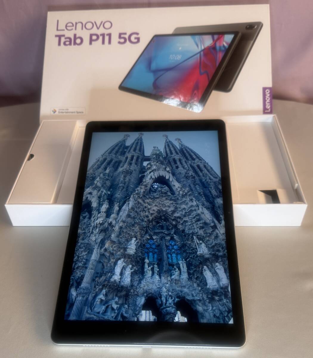 バッテリー良い超極美品 Lenovo Tab P11 5G SIMフリー Lenovo Lenovo