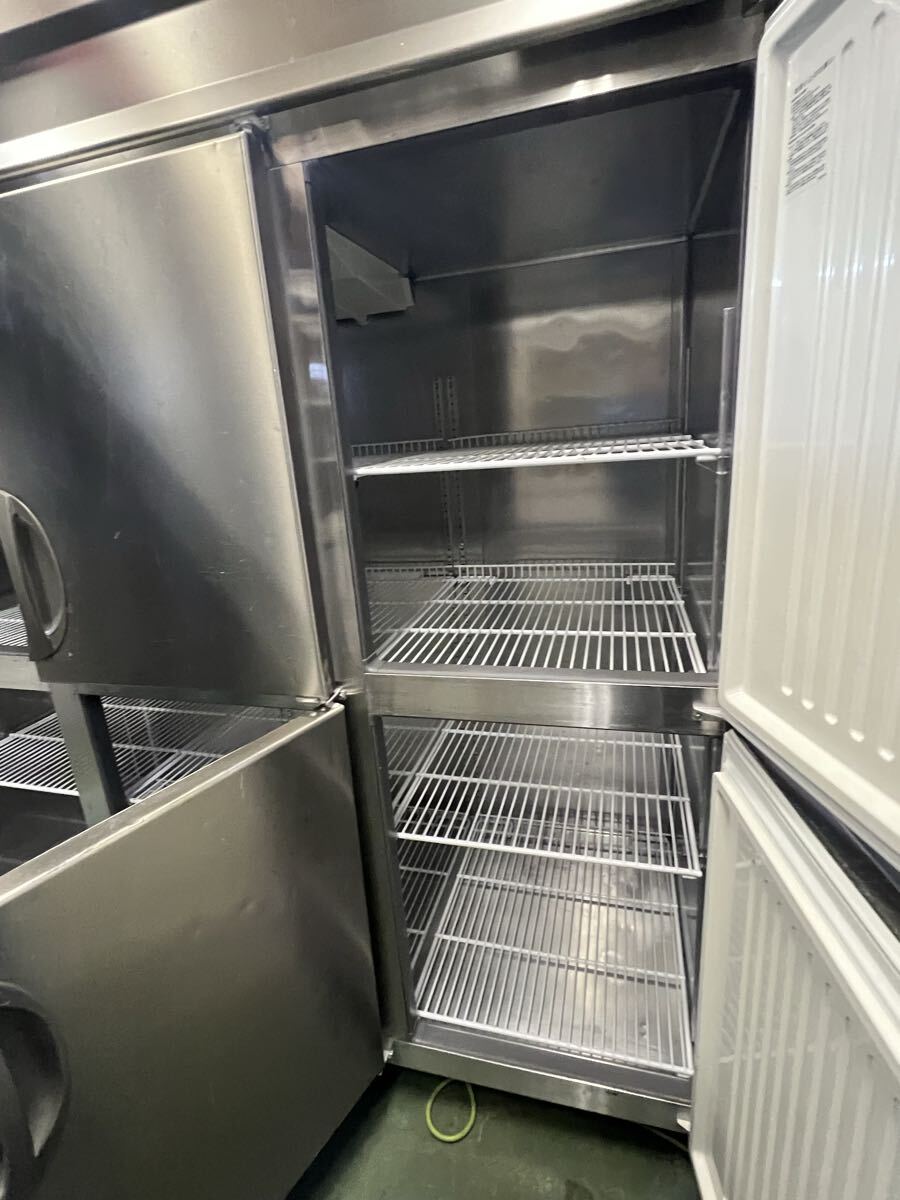 2016年フクシマ縦型冷蔵庫6扉 1800x600x1950