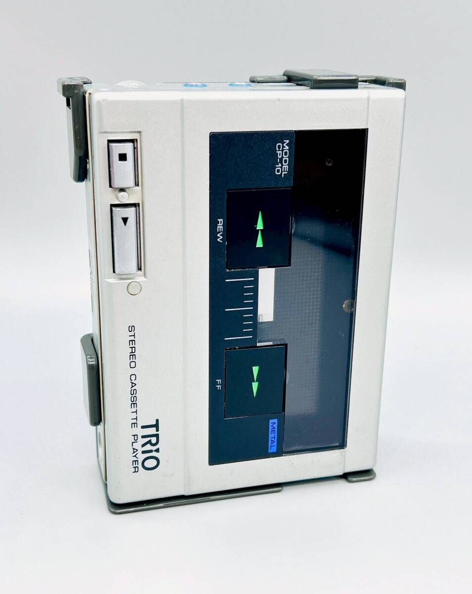 整備品・希少】TRIOトリオ CP-10 ☆ ステレオカセットプレーヤー【動作