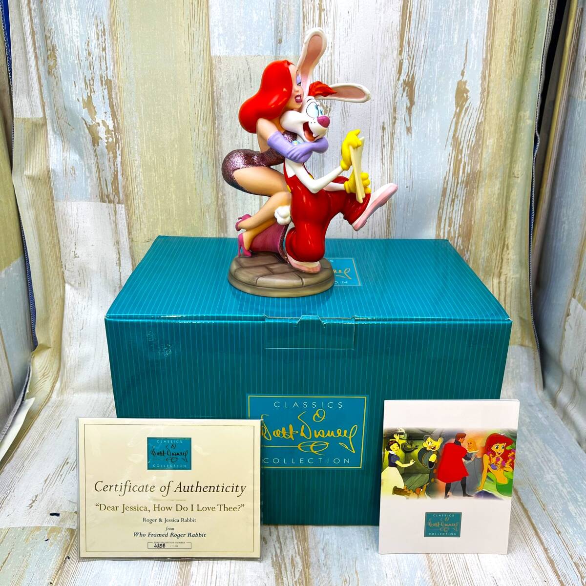 レア WDCC ロジャーラビット & ジェシカ DEAR JESSICA OH HOW I LOVE