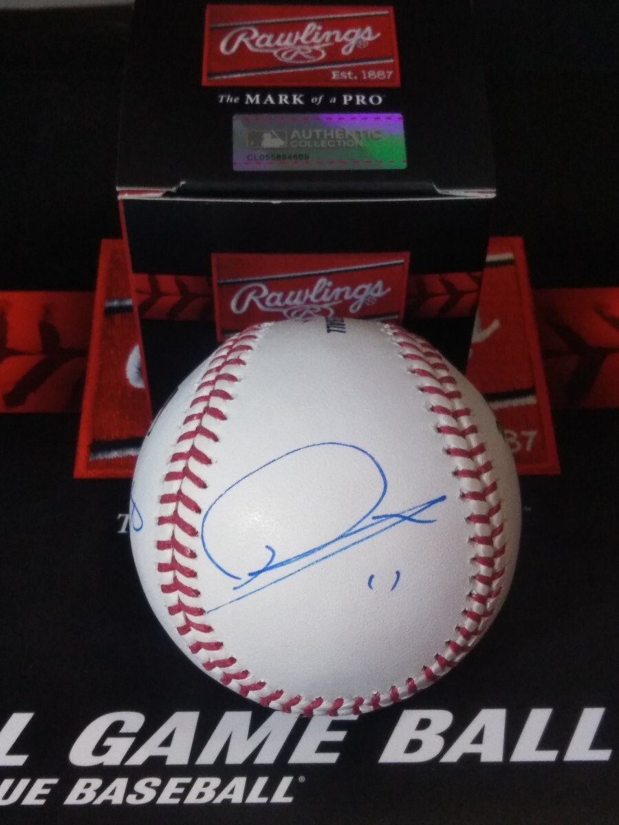 MLB公式球 大谷翔平 山本由伸 佐々木朗希 直筆サインボール Rawlings箱付き