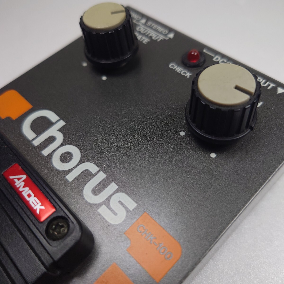 amdek chk-100 chorus エフェクター 日本製 中古品 amdek chk-100