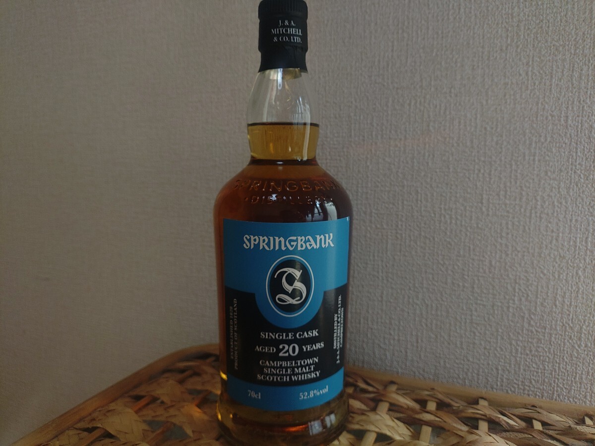 スプリングバンク 2004 20年 シングルカスク バーボンーカスク 700ml