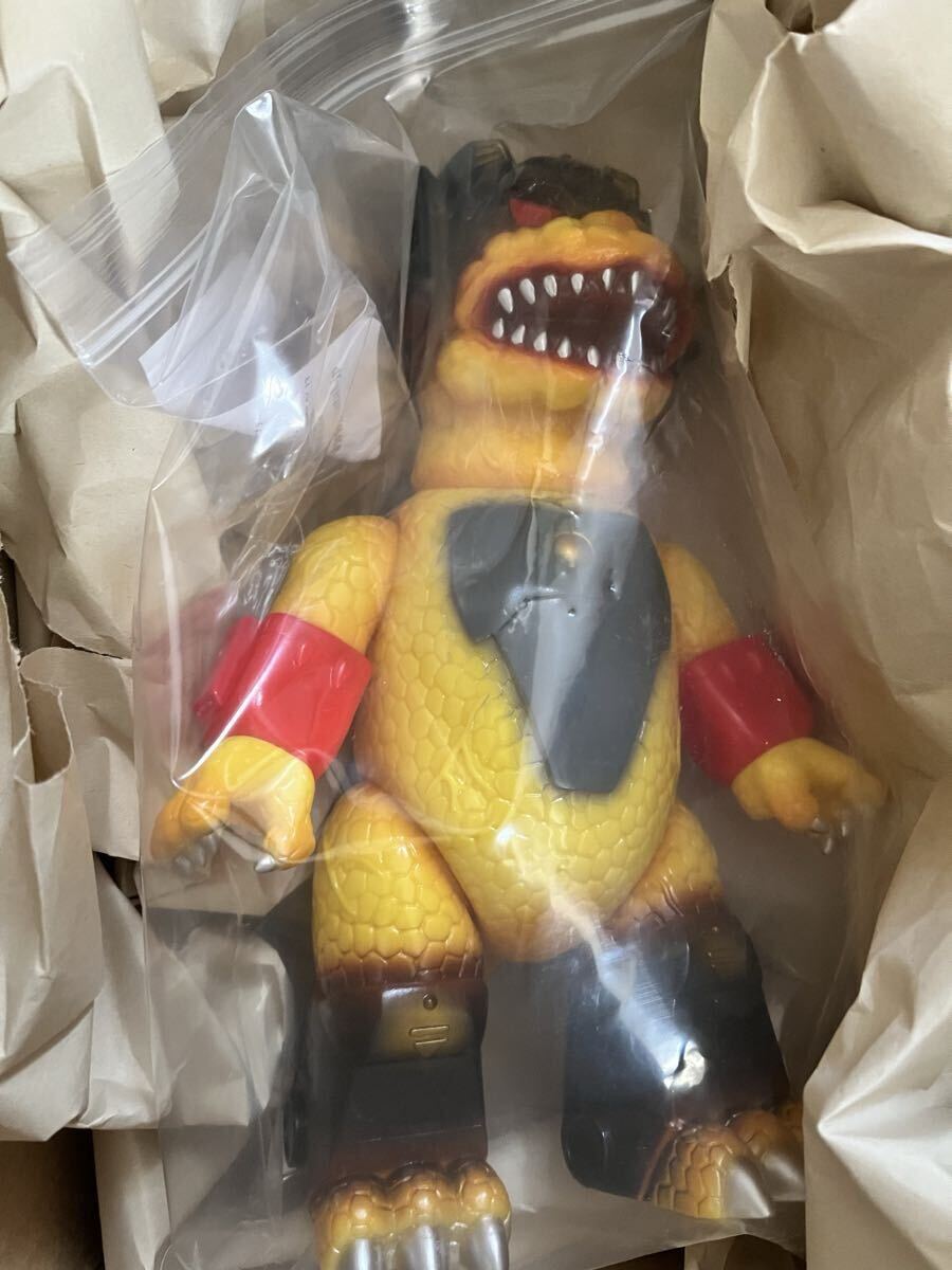 おまけ付き】ゴッコ堂 気合ダイナソー タマチャーカラー ソフビ 紫金