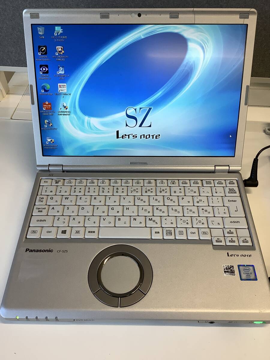 Panasonic パナソニック Let's Note CF-SZ5 Core i7-6600U/16GB/256GB
