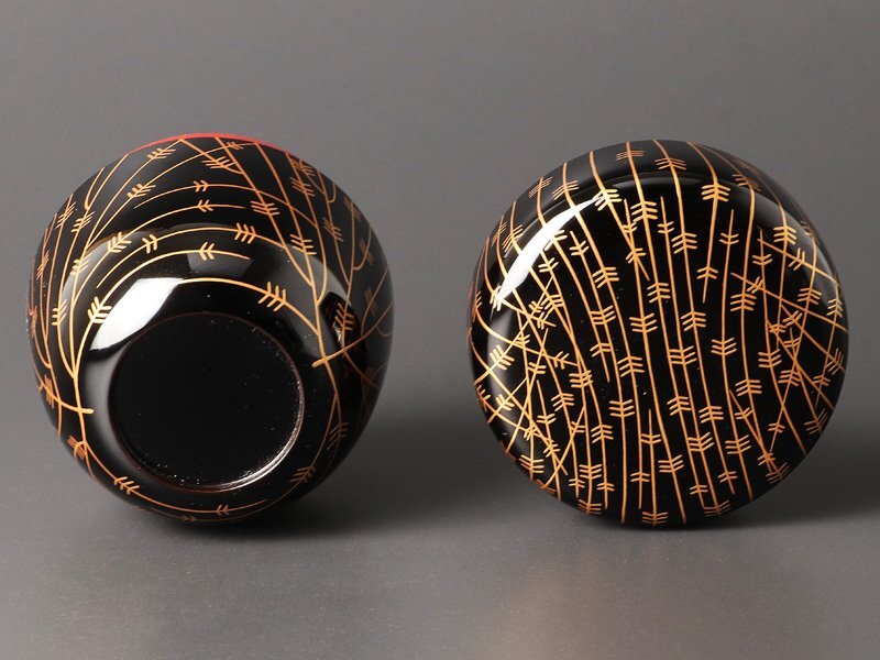 古美味】初瀬川柳庵作『即中斎書付』出世ウロコ中棗 茶道具 保証品