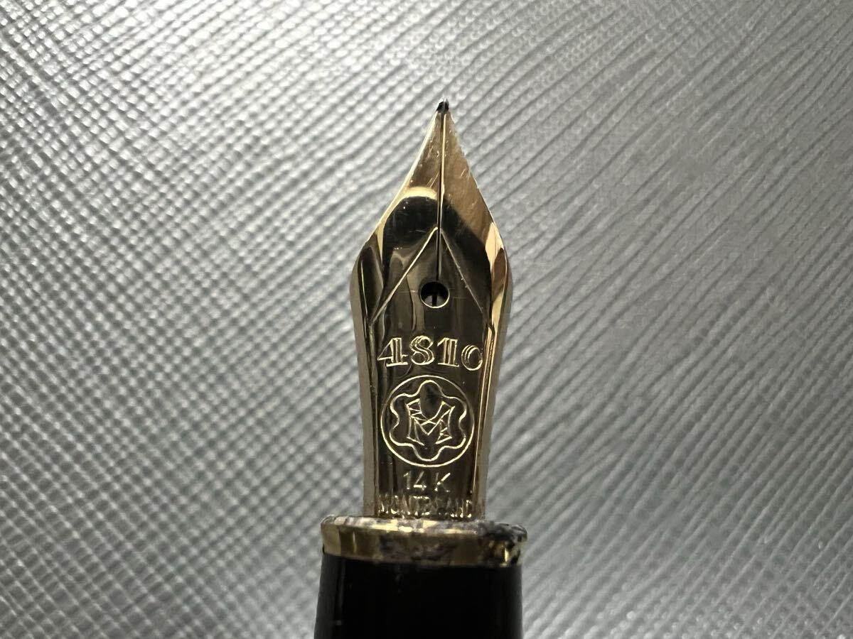 モンブラン マイスターシュテュック 144 万年筆 ブラック 全金