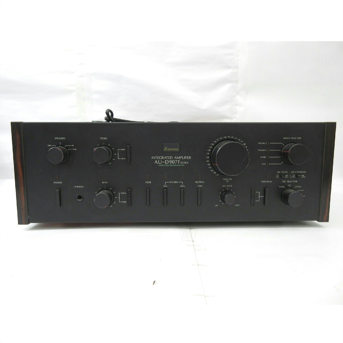1円【ジャンク】SANSUI サンスイ/プリメインアンプ/AU-D907F EXTRA/06
