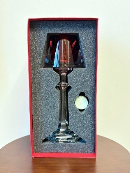 Baccarat バカラ My Fire マイファイヤー 赤色 ガラス製品 Baccarat