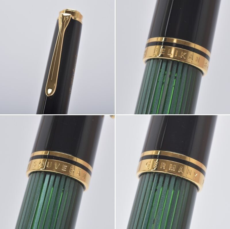 美品 Pelikan スーベレーン M800 万年筆 ペン先18C-750 M 18K 箱