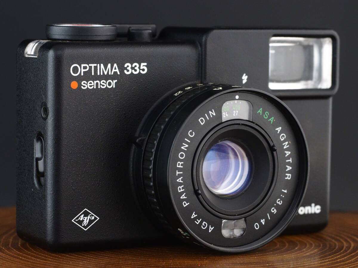 完動】AGFA OPTIMA 335 / AGNATAR 40mm f3.5 Agfa Optima 335 sensor