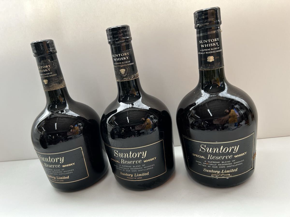 ③ 【未開栓】サントリーウイスキー スペシャルリザーブ6本 とまとめ