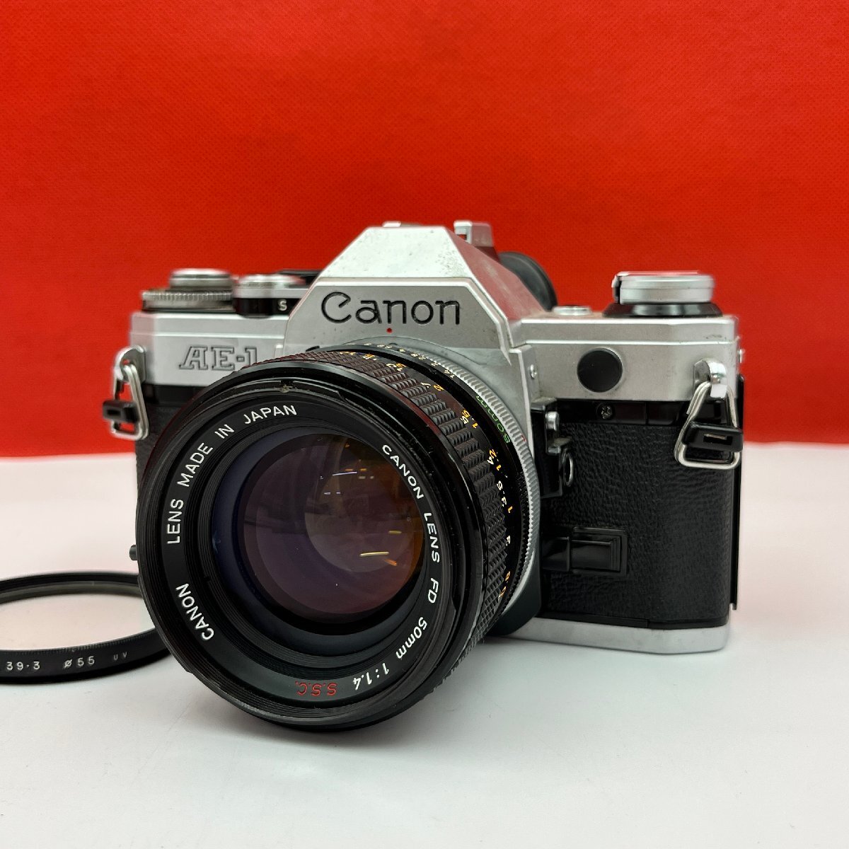 Canon AE-1 SLR フィルムカメラ FD 50mm F1.4 SSC付 フィルムカメラ