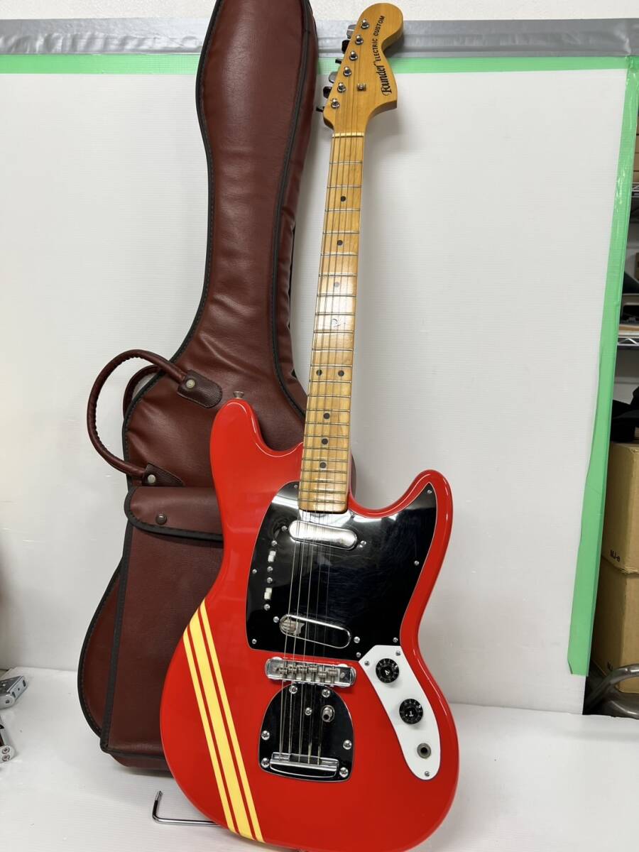 ②JT2511 Founder ムスタング風エレキギター ジャンク品 ②JT2511