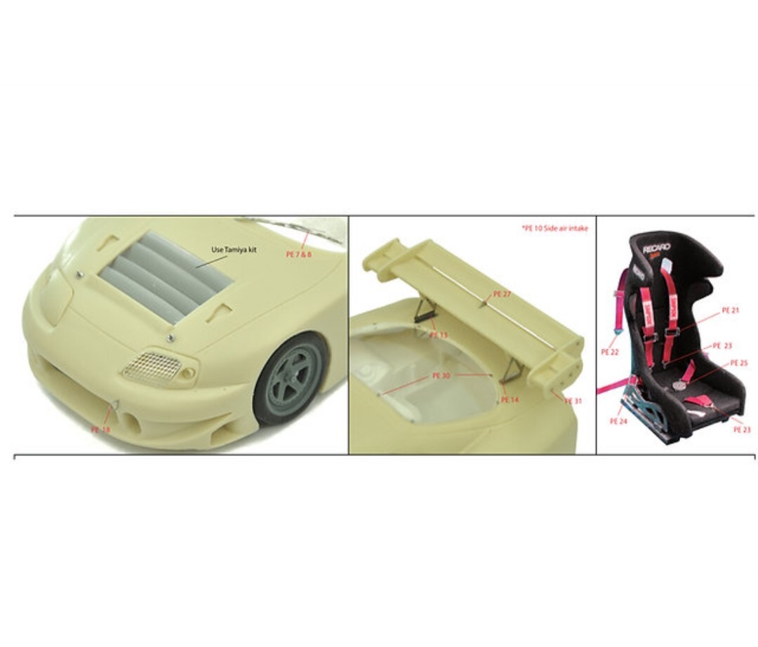 ZoomOn トヨタ スープラ 1997カストロール カストロール・トムス