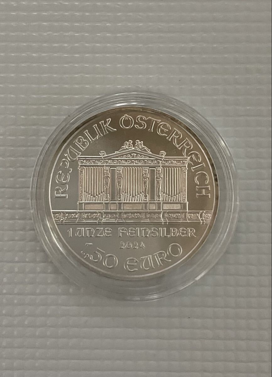 オーストリア ウィーン銀貨 ウィーンフィルハーモニー 1オンス 2024年