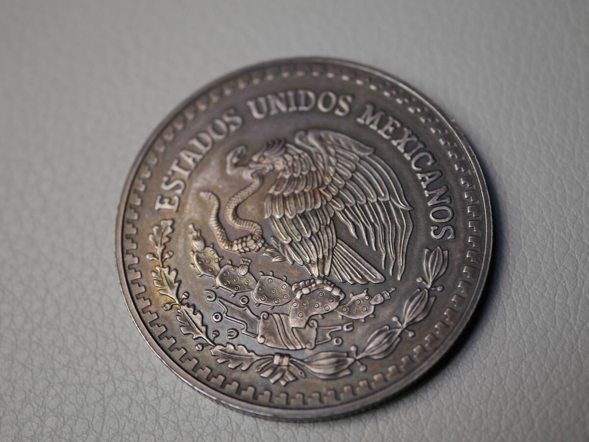 1998年発行のメキシコリベルタード1オンス銀貨