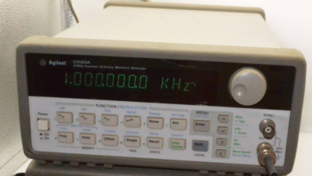 アジレントテクノロジー ファンクションジェネレータ 33120A