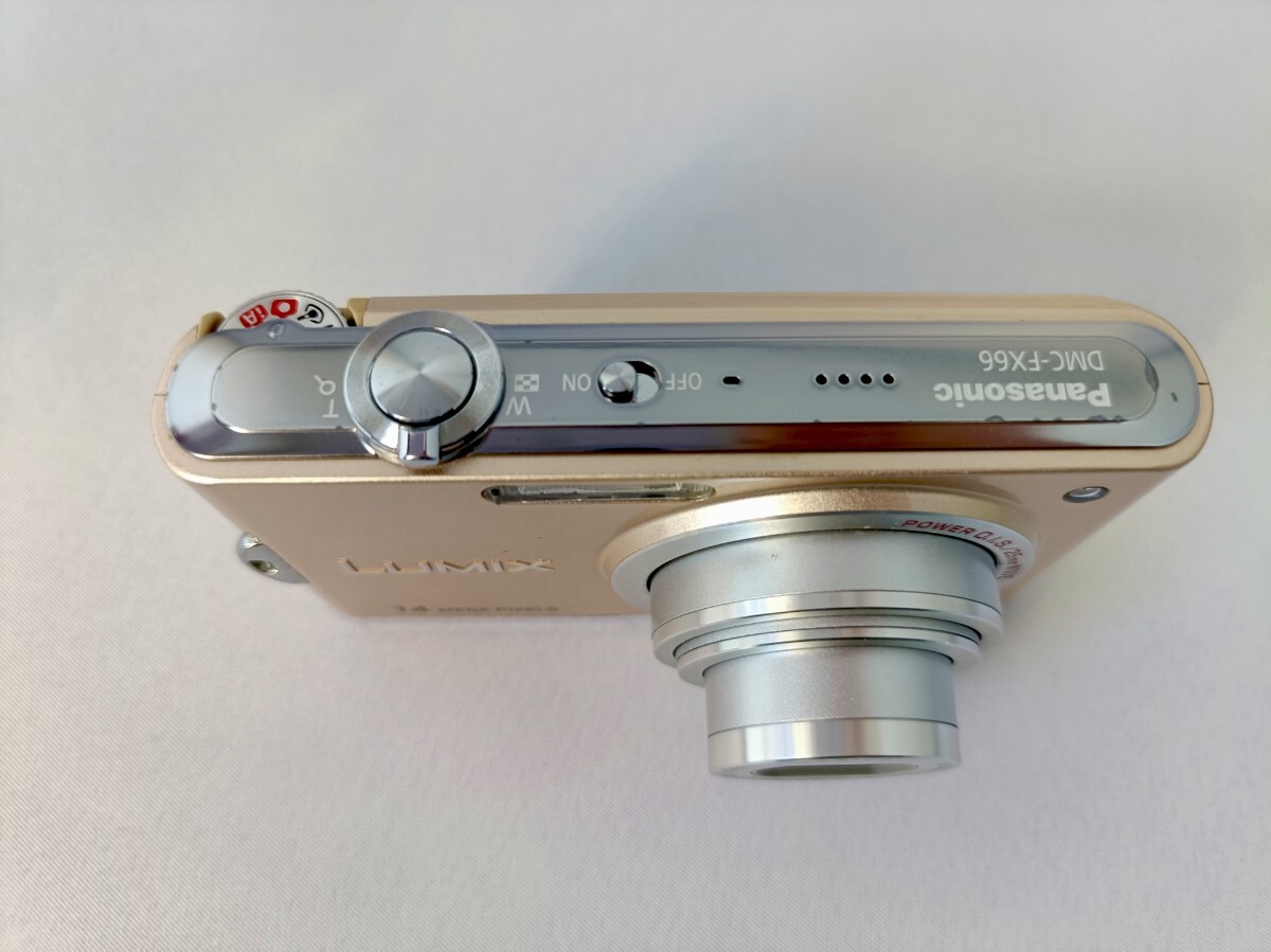 Panasonic DMC-FX66 LUMIX 動作確認済み シルバー パナソニック LUMIX