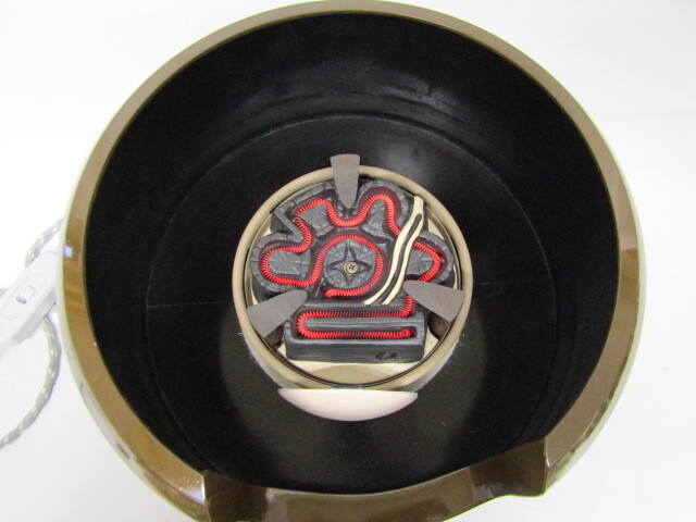 野々田式炭型電熱器面取風炉410W敷板付 [B34175] 楽天市場】【茶器/