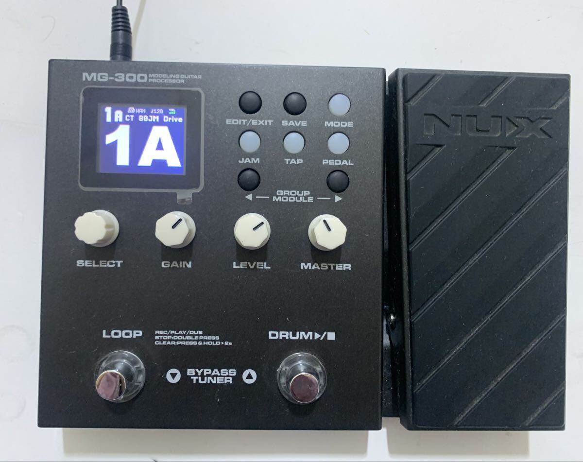 ショップ NUX MG-300 ギターエフェクター グ*タ様 NUX MG-300