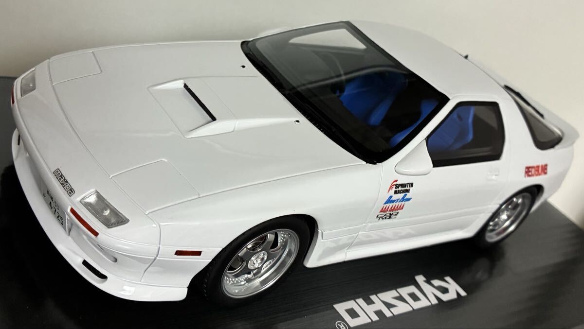 京商 オリジナル 1/18 新劇場版 頭文字D マツダ サバンナ RX-7 FC3S