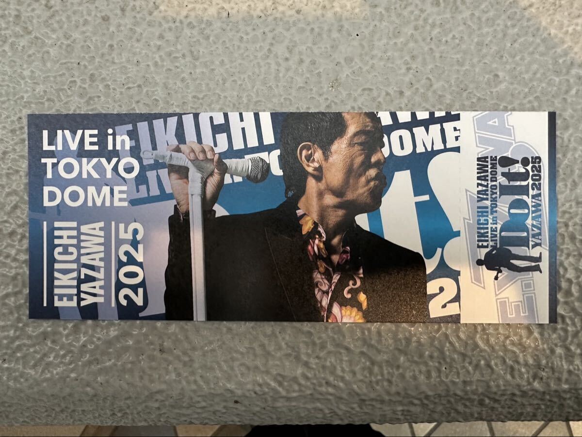 記念チケット 矢沢永吉 東京ドームメモリアルチケット 2025年11月8日