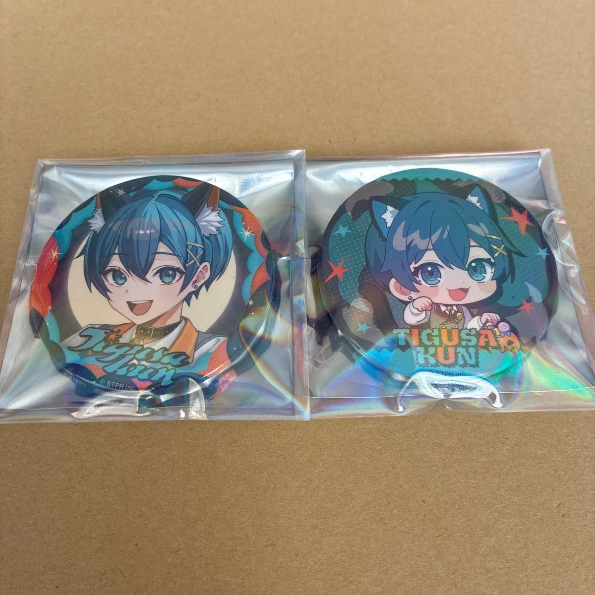 AMPTAKxCOLORS ちぐさくん 缶バッジ10個セット AMPTAKxCOLORS ちぐさ