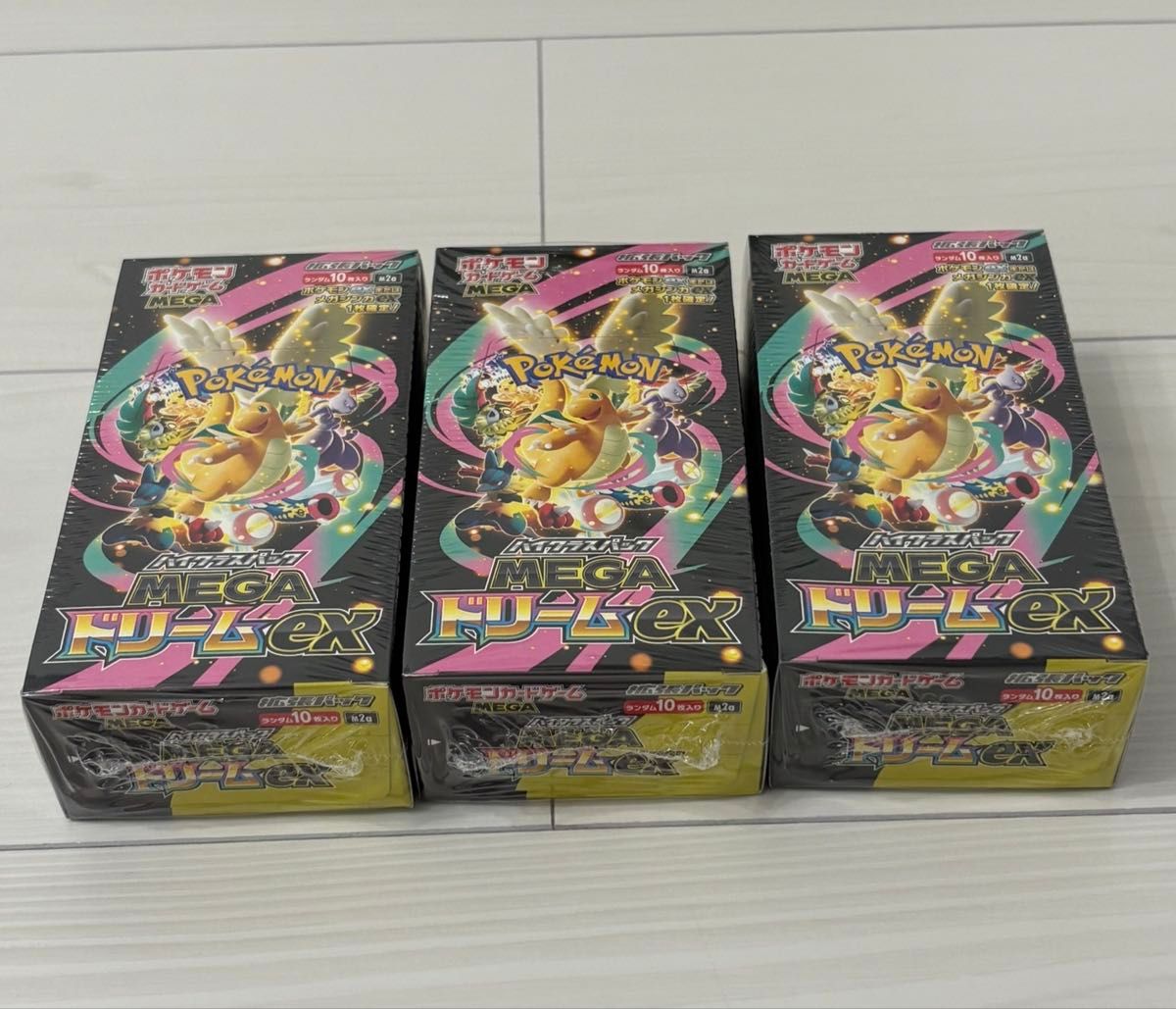 ポケモンカード MEGAドリームEX メガドリーム 3BOXセット 未開封