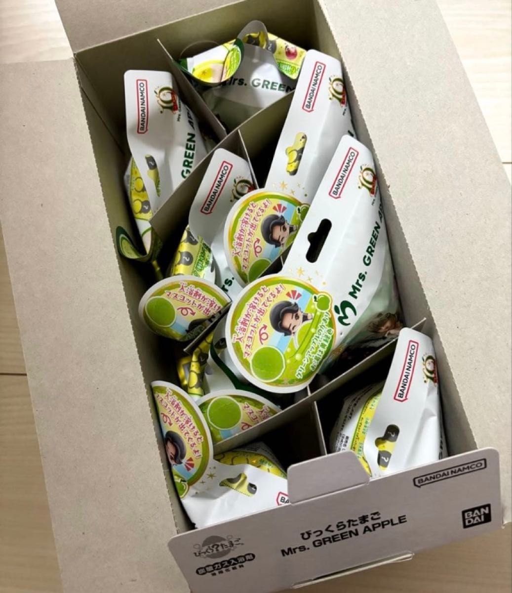 ミセス Mrs GREEN APPLE グリーンアップル びっくらたまご 8個｜Yahoo