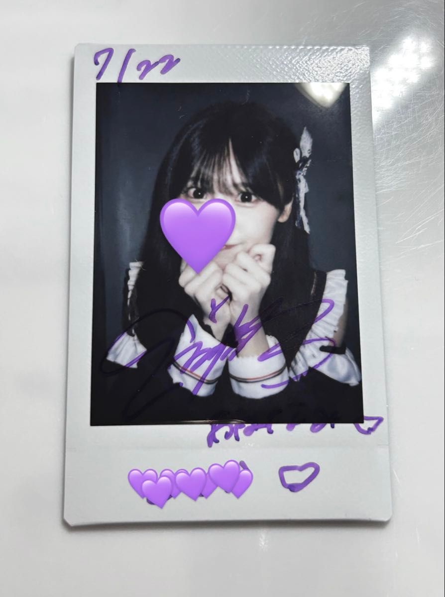 iLife チェキ サイン コメント マリン衣装 純嶺みき｜Yahoo!フリマ（旧