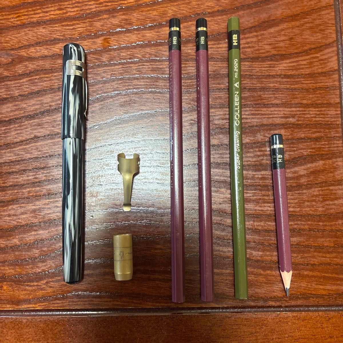 五十音ミミック ネオペンギン 鉛筆補助軸 カスタムパーツ 鉛筆