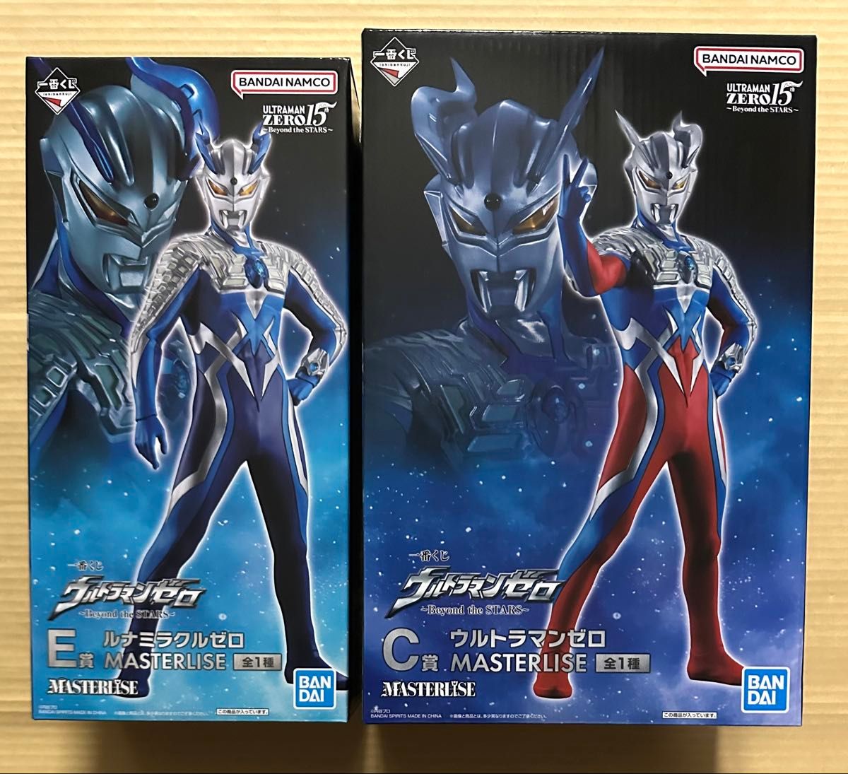 フィギュア4体セット】一番くじ ウルトラマンゼロ A賞 B賞 C賞 E賞