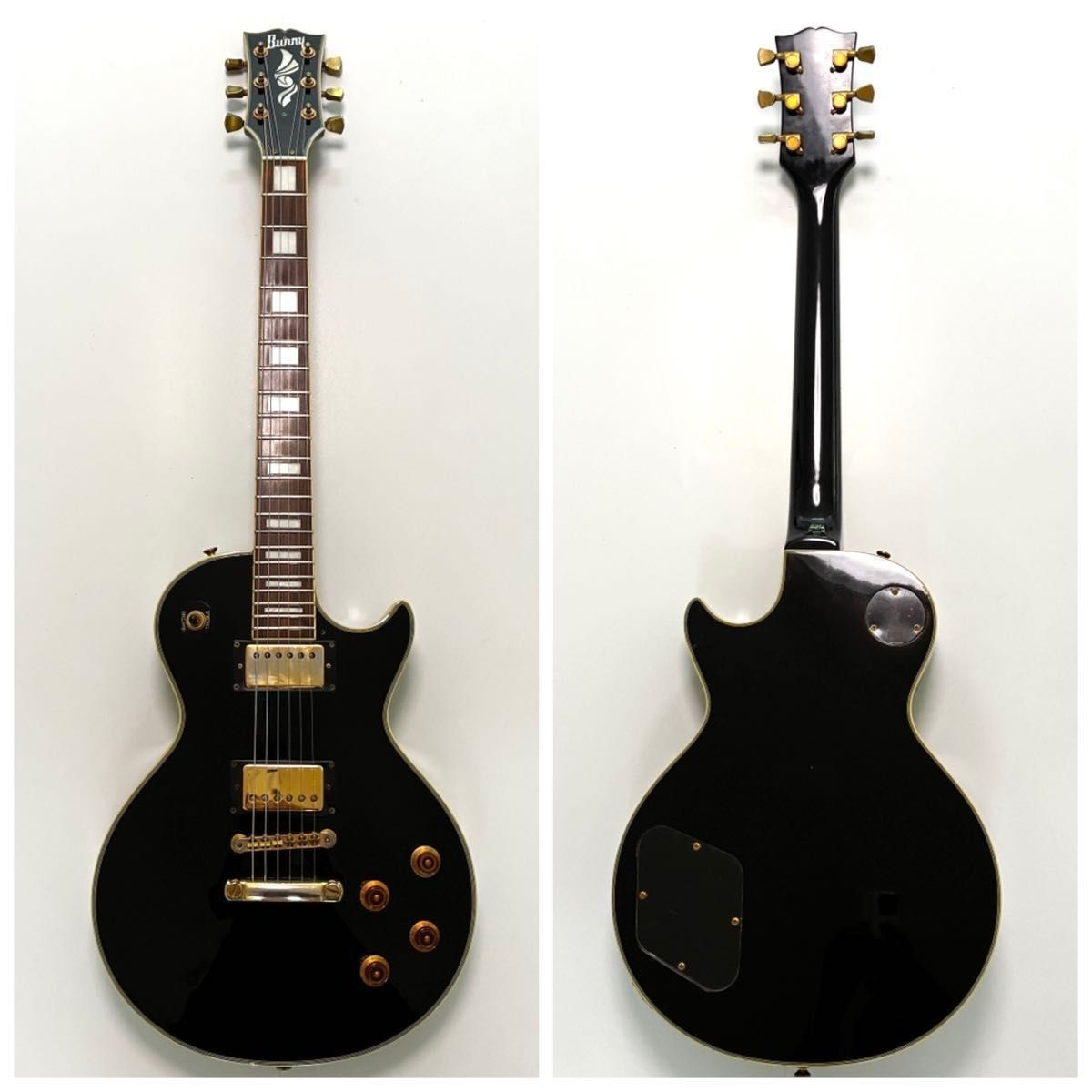 状態良好】Burny バーニー レスポールカスタム 2002年製造 シリアル