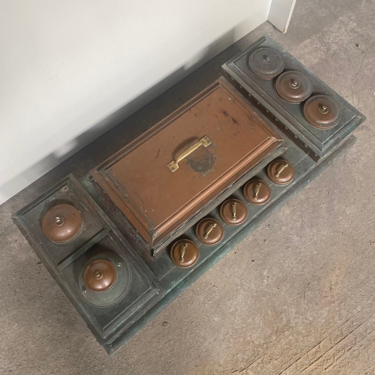 昭和レトロ 燗銅壺 火鉢 囲炉裏 純銅 竈 酒燗器 大正ロマン 骨董 希少