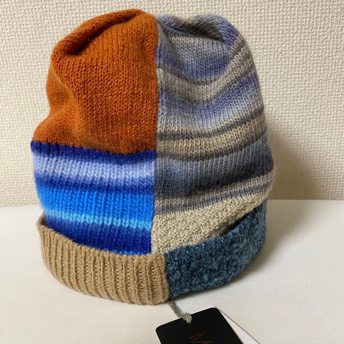 新品 佐藤繊維 M &KYOKO masaki kyoko ニット帽子 鮮やか エムアンド