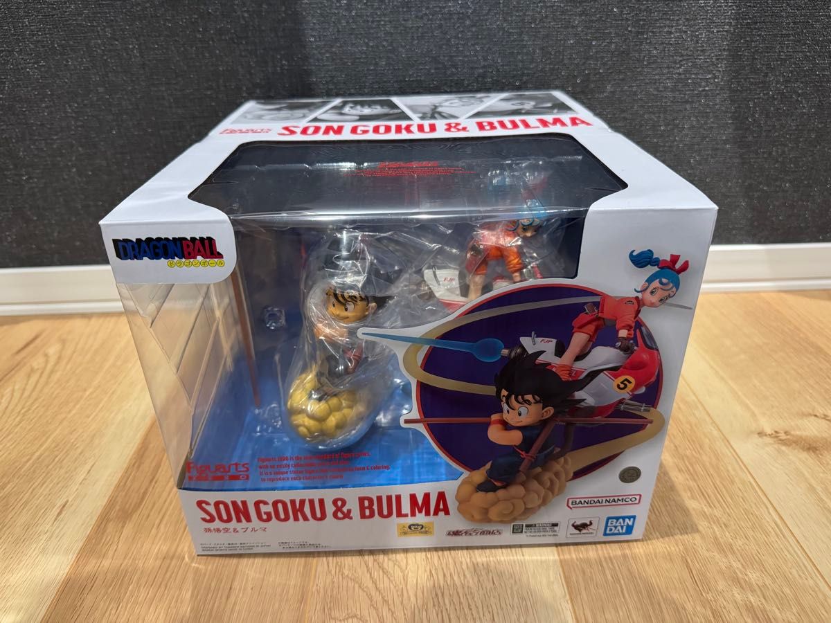 新品未開封 フィギュアーツZERO 孫悟空＆ブルマ フィギュアーツZERO