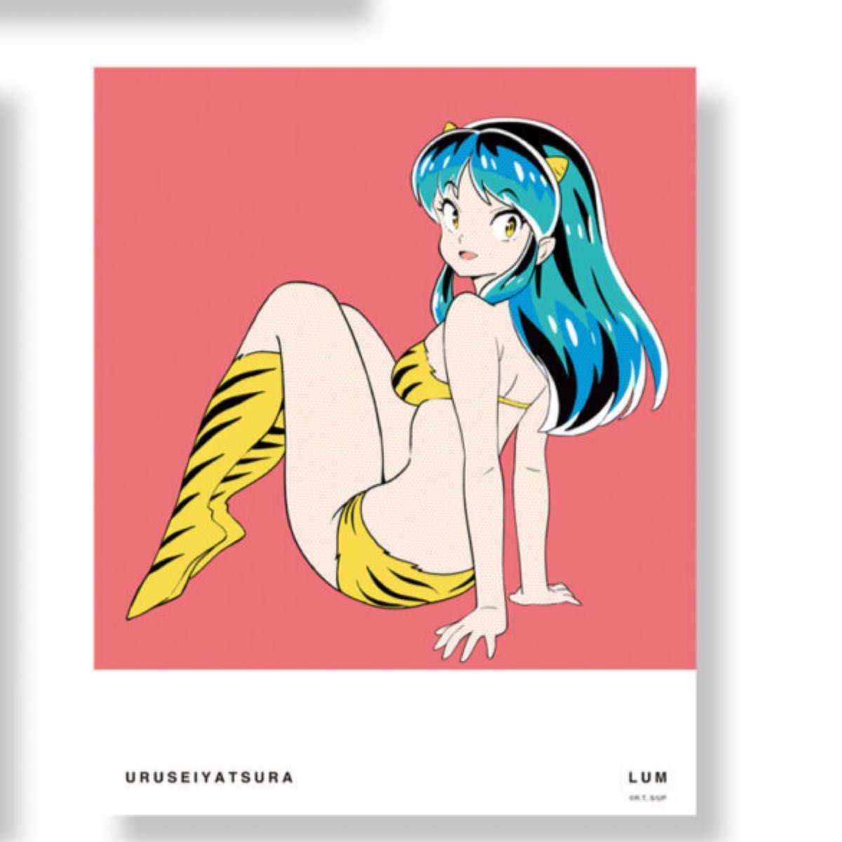 うる星やつら展 キャンバスアート RED うる星やつら 高橋留美子 ラム