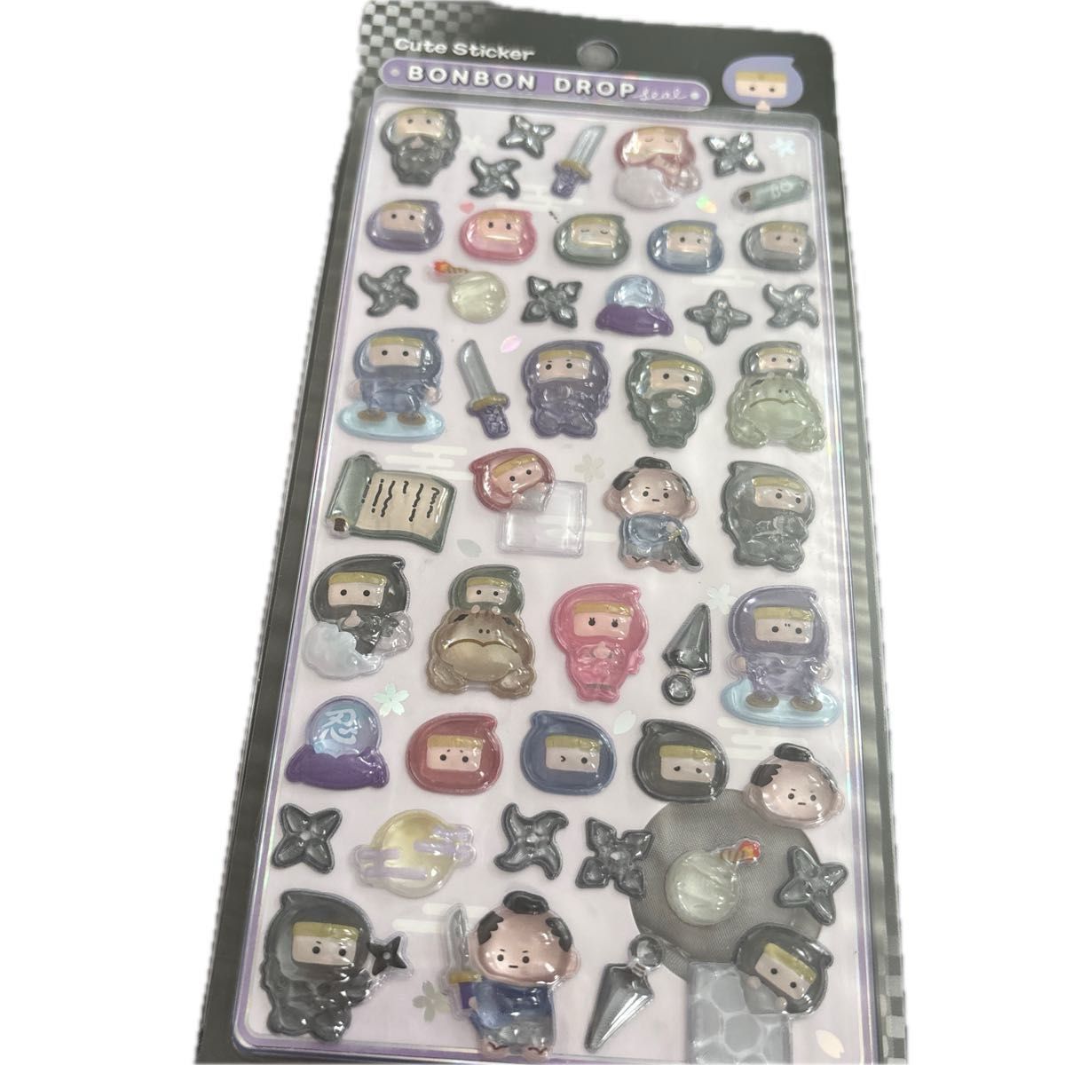 ボンボンドロップ シール 和柄 柴犬 忍者 古都めぐり クーリア｜Yahoo