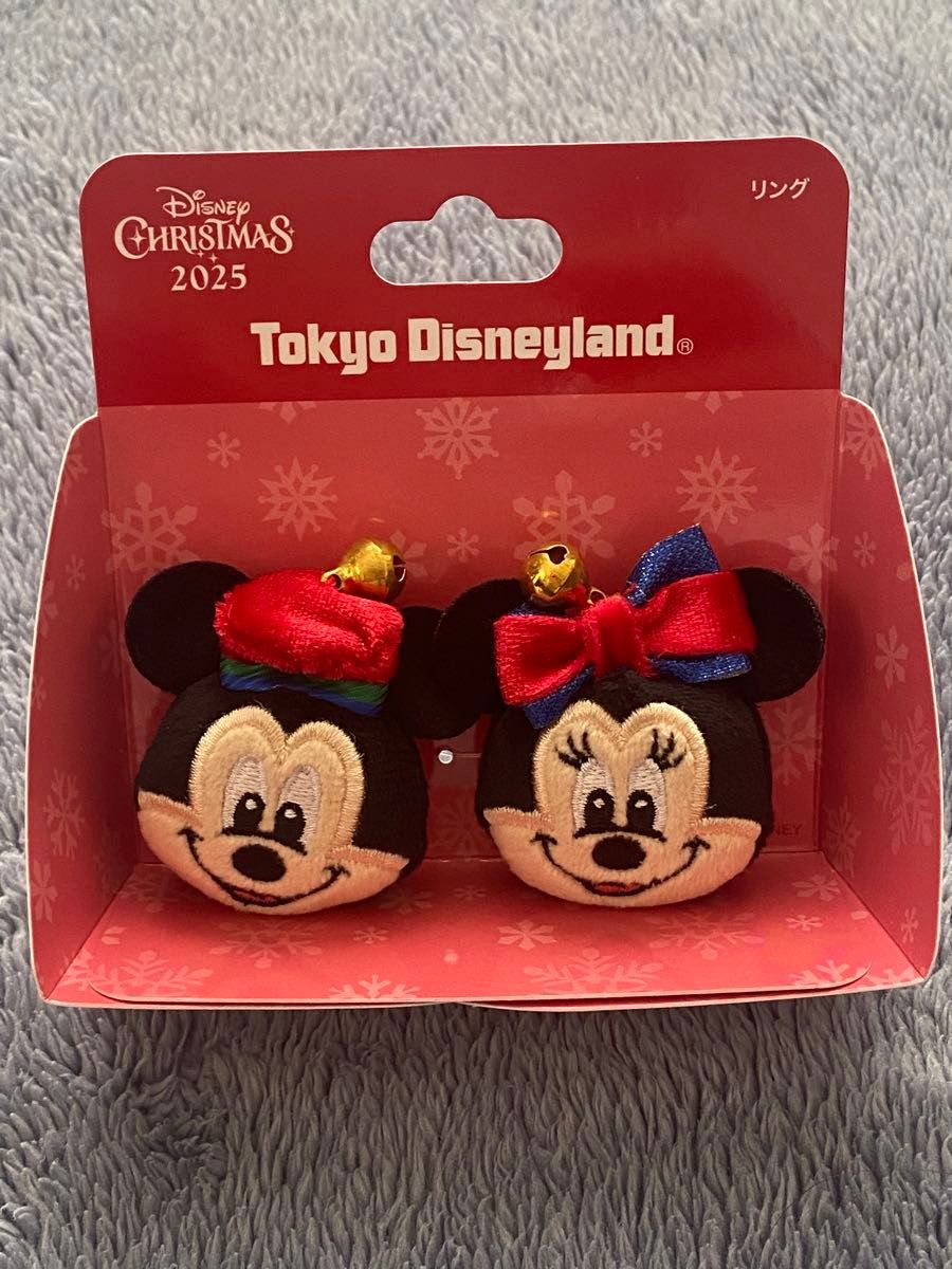 リング2個 ミッキー ミニー クリスマス 2025 ディズニー トイズ