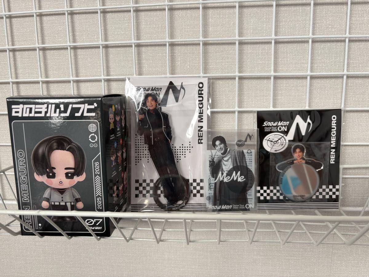 Snow Man Dome Tour 2025 ON Snow Man ON ツアーグッズ 目黒蓮さん 4