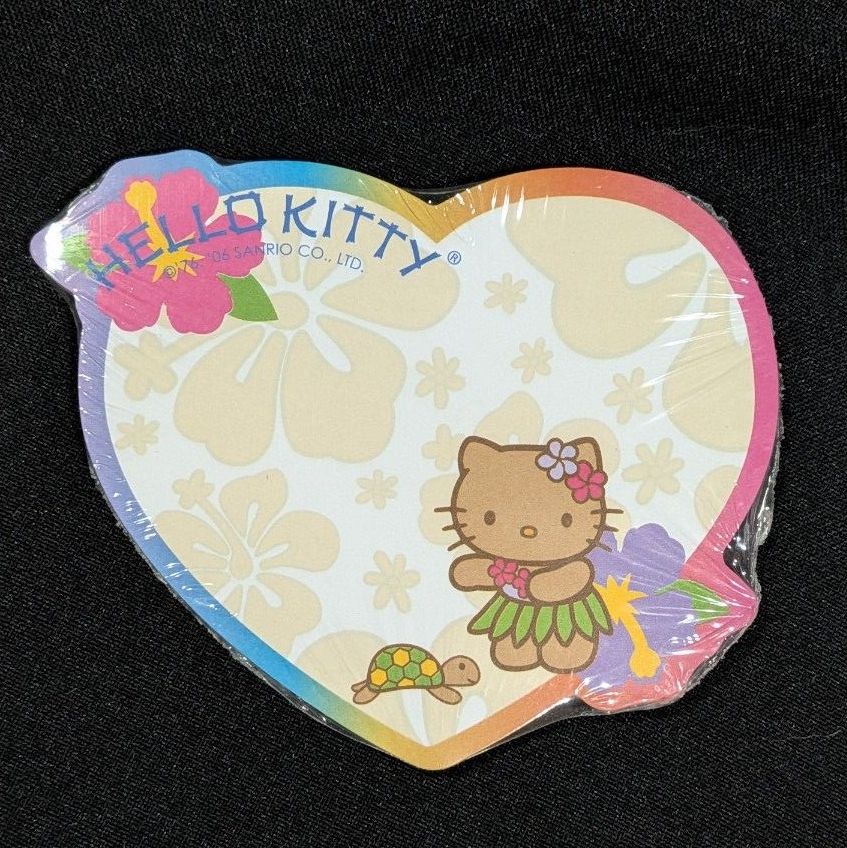 HAWAII限定 日焼けハローキティ付箋メモ サンリオ ハワイ限定販売