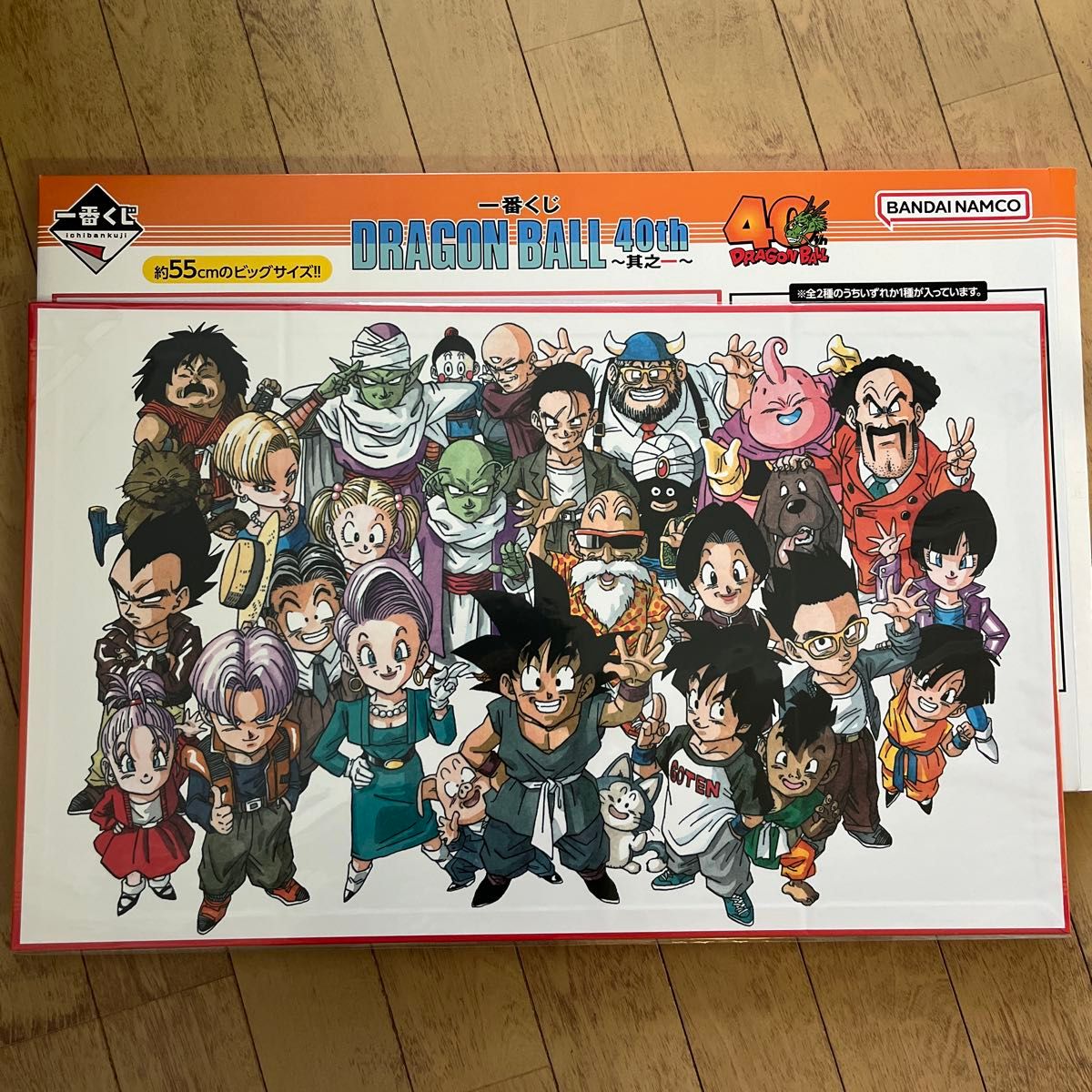 一番くじ ドラゴンボール 40th 其之一 C賞 ビッグサイズ 見開き