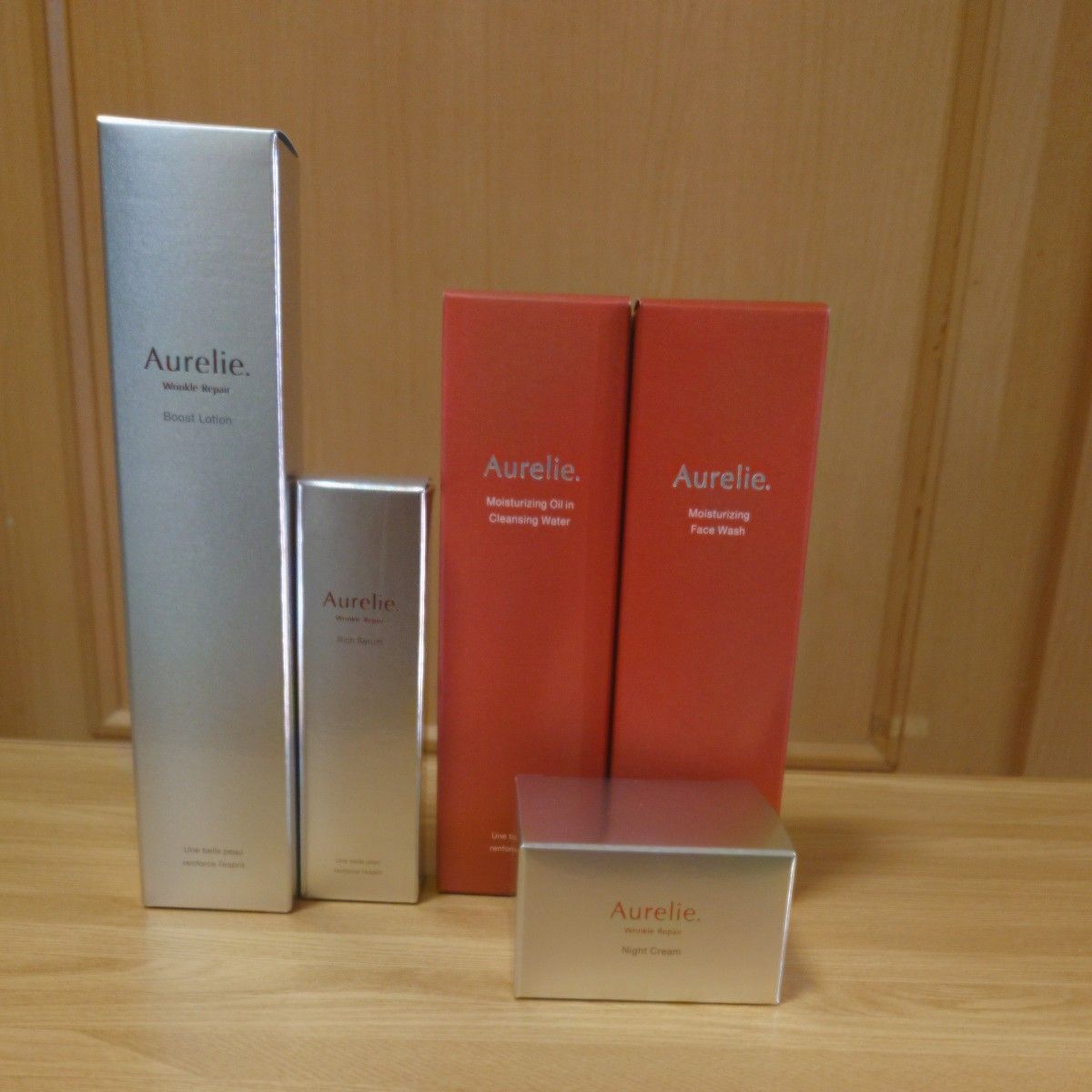 Aurelie オレリー スキンケア 5点セット クレンジング 洗顔 化粧水