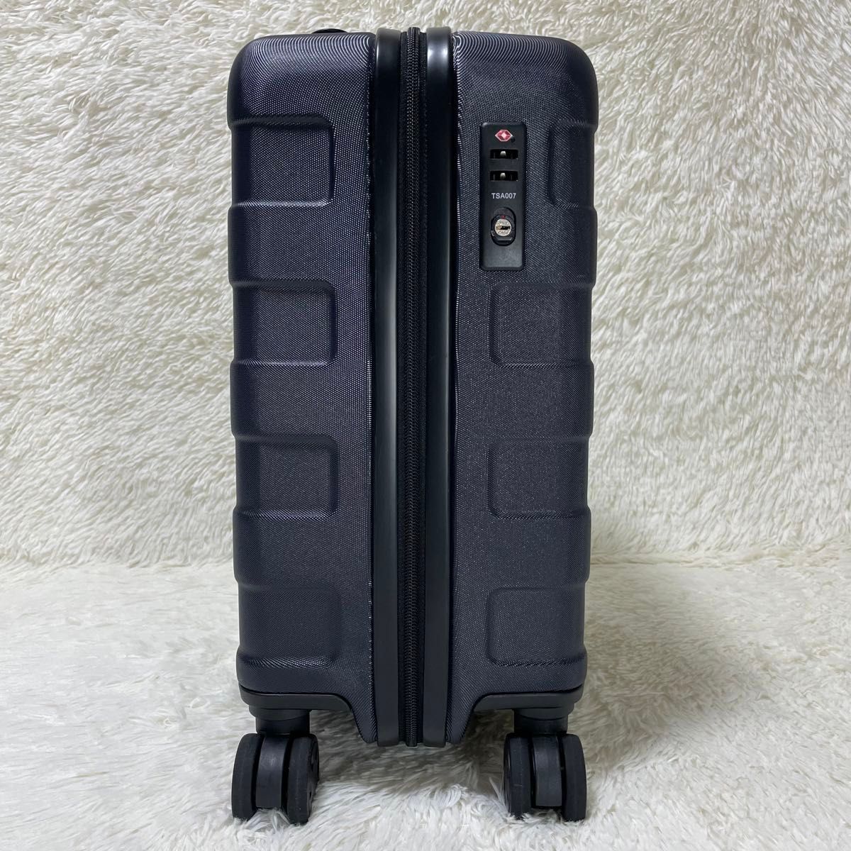 美品 無印良品 キャリーケース ネイビー 20L 機内持ち込みサイズ 4輪