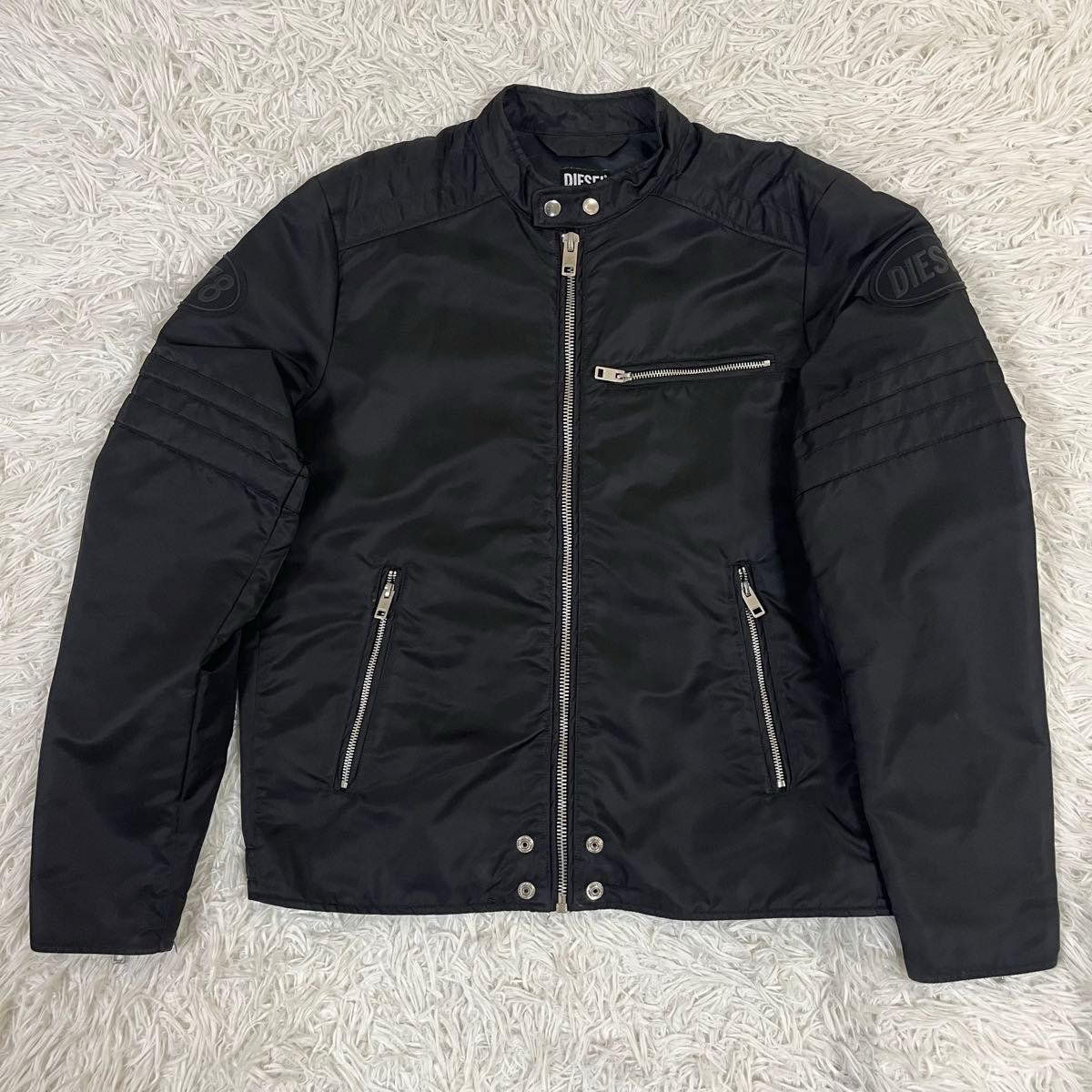 美品 DIESEL ディーゼル シングルライダースジャケット 池田エライザ