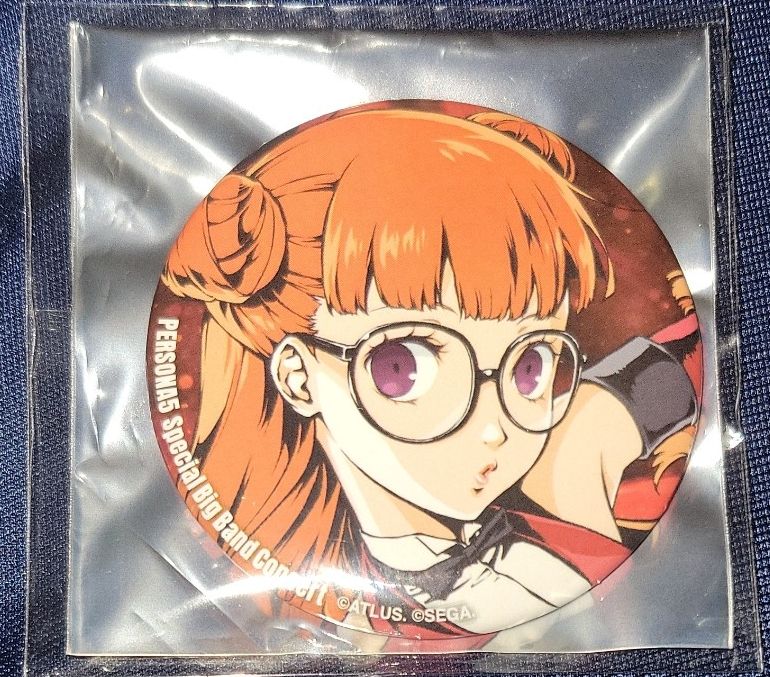 ペルソナ5 トレーディング缶バッジ コープ ver 佐倉双葉 ナビ ペルソナ